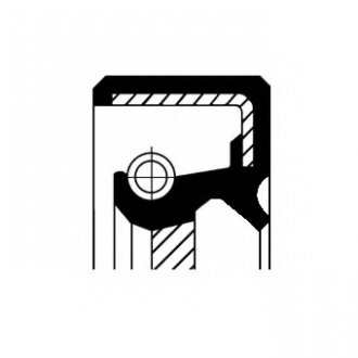 Кільце ущільнювача, колінчастий вал, Кільце ущільнювача, ступінчаста коробка передач, Кільце ущільнювача, диференціал CORTECO 19016635B (фото 1)