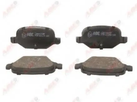 Комплект тормозных колодок, дисковый тормоз ABE C2F012ABE (фото 1)