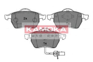 Комплект гальмівних колодок, дискове гальмо KAMOKA JQ1012992 (фото 1)