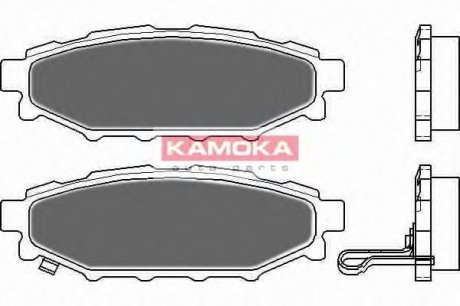 Комплект гальмівних колодок, дискове гальмо KAMOKA JQ1013894 (фото 1)