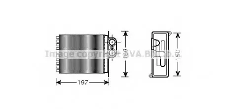 AVA QUALITY COOLING MB: SPRINTER 3,5 C БОРТОВОЙ ПЛАТФОРМОЙ/ХОДОВАЯ ЧАСТЬ (906) 309 CDI/310 CDI/311 CD AVA COOLING MSA6400