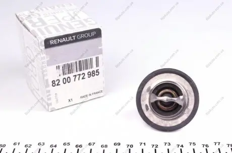 Термостат F4R, K7J, К7М, K4J, K4M 89°C Logan, Duster, Kangoo, Megane II, Trafic II, LT0902, 30403, 52903, 15604789z, 700171, TRK0611, 700171755, TH23389G1, ATH6789, TH604789J, 826 RENAULT 8200772985
