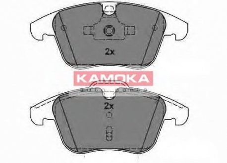 Комплект гальмівних колодок, дискове гальмо KAMOKA JQ1013794