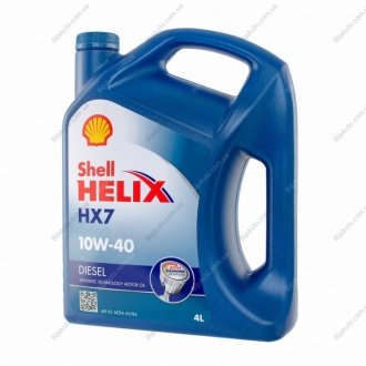 Олива моторна Helix Diesel HX7 SAE 10W-40 (Каністра 4л) SHELL 550046310