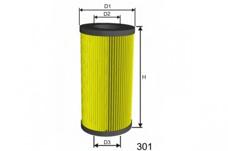 Масляний фільтр MISFAT L100 (фото 1)