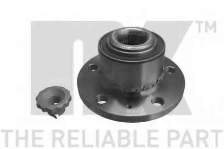 Подшипник ступицы перед. Audi A2 02.00- Seat Ibiza 02.02- Skoda Fabia 08.99- VW Fox/Polo 10.01- NK 754307
