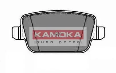 Комплект гальмівних колодок, дискове гальмо KAMOKA JQ1013834