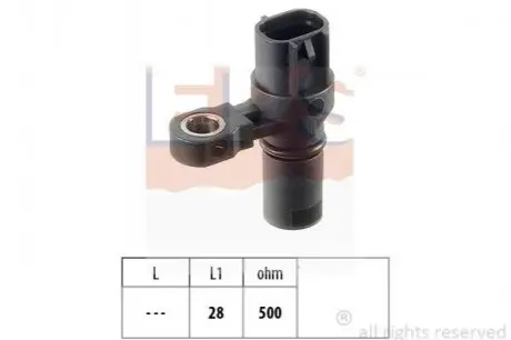 Датчик р/валу Peugeot/Citroen Berlingo/ C3/ C4/ C5/ Evasion/ Xantia 1.6 HDI 110, 2.0 HDi 05- EPS 1.953.460
