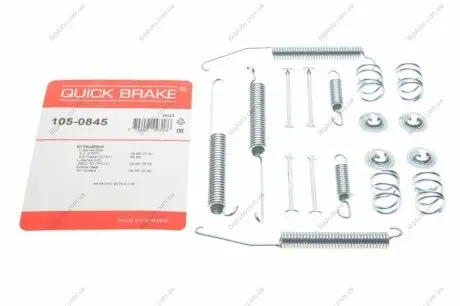 Комплект пружинок колодок стояночного гальма 105-0845 QUICK BRAKE 1050845