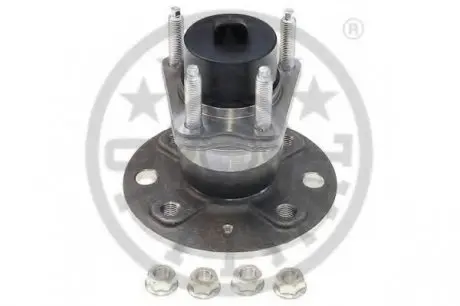 Ступица (подшипник) зад. Opel Astra F, G, Combo C, Vectra A, B, Lanos 1.6 (+ABS) (4 болта) Optimal 202 142