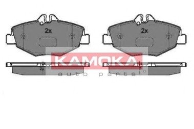 Комплект гальмівних колодок, дискове гальмо KAMOKA JQ1012828