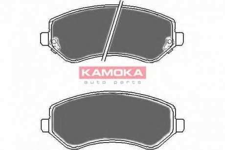 Комплект гальмівних колодок, дискове гальмо KAMOKA JQ1013152 (фото 1)