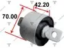 Сайлентблок важеля AAMMI1052 TENACITY