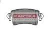 Комплект гальмівних колодок, дискове гальмо KAMOKA JQ1012906 (фото 1)