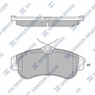 Кт. Гальмівні колодки дискові SANGSIN Hi-Q (SANGSIN) SP1581