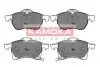 Комплект тормозных колодок, дисковый тормоз KAMOKA JQ1012590 (фото 1)