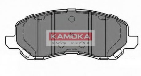 Комплект гальмівних колодок, дискове гальмо KAMOKA JQ1013242 (фото 1)