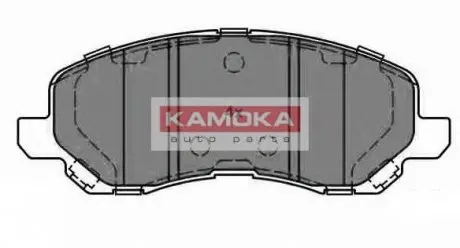 Комплект гальмівних колодок, дискове гальмо KAMOKA JQ1013242