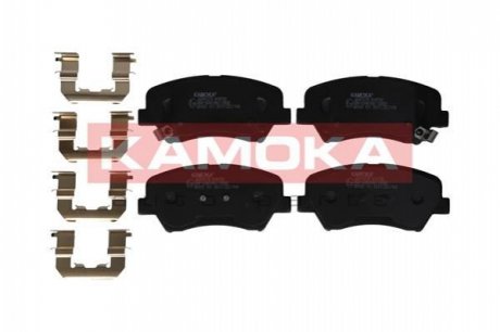 Комплект тормозных колодок, дисковый тормоз KAMOKA JQ101270