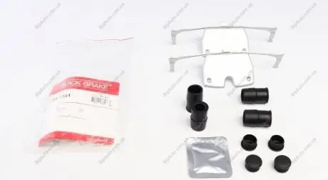 Монтажный компл.,тормоз.колодки QB109-1851 QUICK BRAKE 1091851