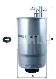 Паливний фільтр KNECHT MAHLE / KNECHT KL977