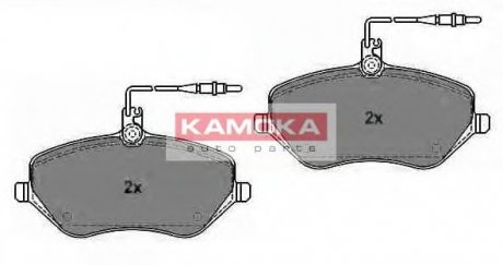 Комплект тормозных колодок, дисковый тормоз KAMOKA JQ1013452 (фото 1)
