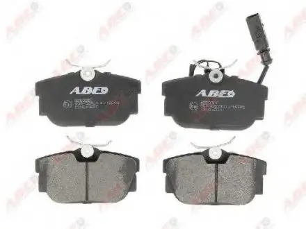 Комплект тормозных колодок, дисковый тормоз ABE C2W010ABE (фото 1)