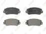 Комплект тормозных колодок, дисковый тормоз ABE C1F011ABE ABE C1F011ABE