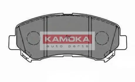 Комплект гальмівних колодок, дискове гальмо KAMOKA JQ1018102