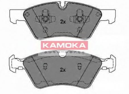 Комплект тормозных колодок, дисковый тормоз KAMOKA JQ1013660 (фото 1)