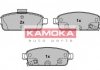 Комплект гальмівних колодок, дискове гальмо KAMOKA JQ101147