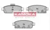 Комплект гальмівних колодок, дискове гальмо KAMOKA JQ101147
