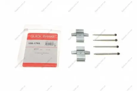 Монтажный компл.,тормоз.колодки QB109-1765 QUICK BRAKE 1091765