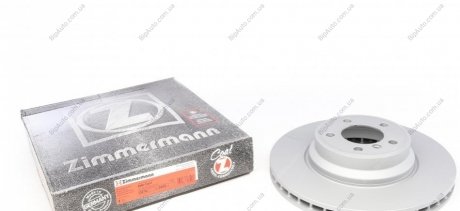 Гальмівний диск перед вентил BMW E65/E66 40/45/60/ ZIMMERMANN 150340820 (фото 1)