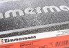 Тормозной диск перед вентилем BMW E65/E66 40/45/60/ ZIMMERMANN 150340820 (фото 7)