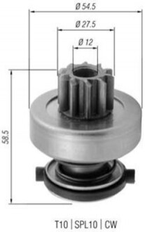 Бендикс стартера MAGNETI MARELLI AMB0376 (фото 1)