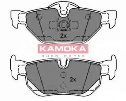 Комплект тормозных колодок, дисковый тормоз KAMOKA JQ1013614