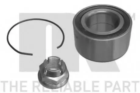 Подшипник перед. Renault Clio/Express/Kangoo/Megane 1.2/1.9DTI 01.94- без ABS NK 753910