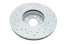 Диск(перфарированный) тормозной перед. BMW X5 / X6 3.0 si E70 07-08 (332x29.9) ZIMMERMANN 150.3447.52 (фото 3)