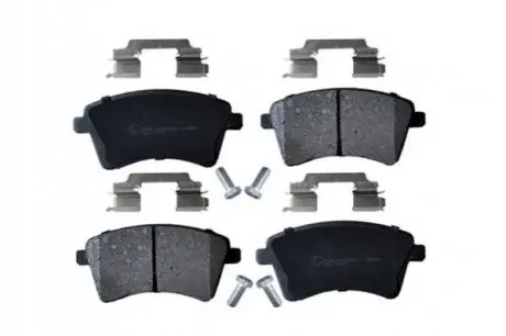 Колодки гальмівні дискові передні Kangoo II, 2007-, 7701209864, 410603750R, 7701210110, GDB1785, 410605649R, 410601334R, 4154210610, C1R042ABE, 0252469317, 37664, 24119z, LP2504, 05P1465, 21351 ASAM 55437