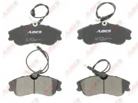 Комплект тормозных колодок, дисковый тормоз ABE C1P025ABE