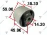 Сайлентблок рычага toyota rav4 05- AAMTO1134 TENACITY