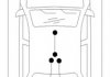 Трос ручного тормоза перед. MB Spinter 509-524 06- VW Crafter 2.0-2.5TDI 06- COFLE 10.9864 (фото 2)
