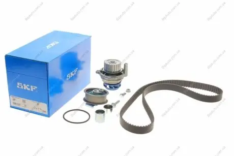 Водяний насос + комплект зубчастого ременя VKMC 01222-1 SKF VKMC012221