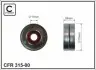 Ролик(пластик) кулич поликлинового 70X17X28 Chrysler Voyager 2.5TD 95-2001 CAFFARO 315-00