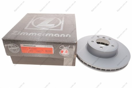 Тормозной диск перед вентилем E60/E63 3,0 (324x30) ZIMMERMANN 150340320 (фото 1)