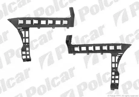 Крепление бампера правая сторона внутреннее UPRL VOLKSWAGEN PASSAT SDN+KOMBI (B6 (3C)) 01.05-07.10 (Polcar 95559612
