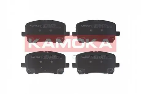 Комплект тормозных колодок, дисковый тормоз KAMOKA JQ101256 (фото 1)
