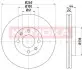 Диск гальмівний Nissan Micra,Note,Tida,Renault Clio передн. KAMOKA 1032402 (фото 1)