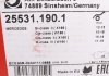 Комплект тормозных колодок, дисковый тормоз ZIMMERMANN 255311901 (фото 5)